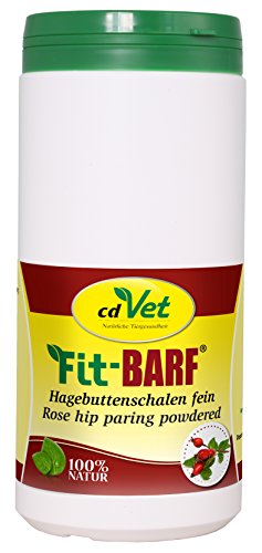 Fit-BARF Hagebuttenschalen fein für Hunde 800g von cdVet