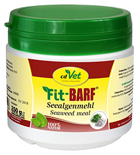 Fit-BARF Seealgenmehl für Hunde & Katzen 250g von cdVet