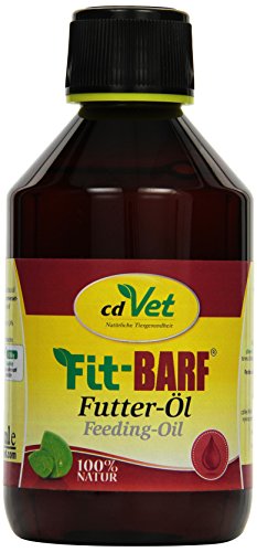 Fit-BARF Futter-Öl für Hunde & Katzen 250ml von cdVet