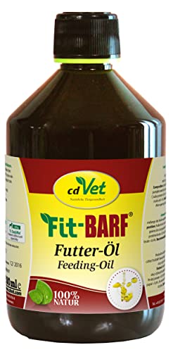 Fit-BARF Futter-Öl für Hunde & Katzen 500ml von cdVet