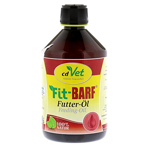 Fit-BARF Futter-Öl für Hunde & Katzen 500ml von cdVet