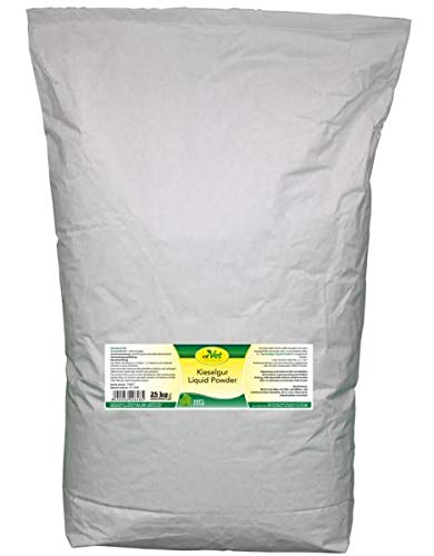 cdVet Kieselgur Liquid Powder 25 kg - Kieselalgen Puder zur Bindung von Feuchtigkeit Flohkot Milbenkot in Stall und Haushalt cdVet Kieselgur Liquid Powder 25 kg - Kieselalgen Puder zur Bindung von Feuchtigkeit Flohkot Milbenkot in Stall und Haushalt von cdVet
