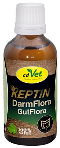cdVet Naturprodukte REPTIN DarmFlora 50 ml - Reptilien - Darmflora - Unterstützung und Steuerung der Futteraufnahme - Verdauungsprobleme - Immunsystem - Milchsäure, Antioxidantien, Enzyme, Vitamine - cdVet Naturprodukte REPTIN DarmFlora 50 ml - Reptilien - Darmflora - Unterstützung und Steuerung der Futteraufnahme - Verdauungsprobleme - Immunsystem - Milchsäure, Antioxidantien, Enzyme, Vitamine - von cdVet