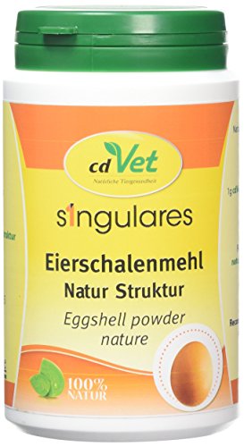 cdVet Naturprodukte Singulares Eierschalenmehl Natur Struktur 350 g - Hund, Katze - Calciumquelle - bei Rohfütterung+knochenfreier Ernährung - bekömmlich bei Wachstum+Trächtigkeit+Laktation - cdVet Naturprodukte Singulares Eierschalenmehl Natur Struktur 350 g - Hund, Katze - Calciumquelle - bei Rohfütterung+knochenfreier Ernährung - bekömmlich bei Wachstum+Trächtigkeit+Laktation - von cdVet