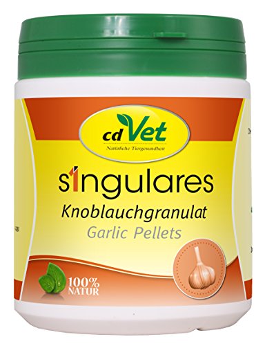 cdVet Naturprodukte Singulares Knoblauchgranulat 300 g - Pferd - natürlicher Insektenschutz - Schutz vor Endo-, und Ektoparasiten - insektenabwehrende Wirkung - überdeckt Eigengeruch - Gesundheit - cdVet Naturprodukte Singulares Knoblauchgranulat 300 g - Pferd - natürlicher Insektenschutz - Schutz vor Endo-, und Ektoparasiten - insektenabwehrende Wirkung - überdeckt Eigengeruch - Gesundheit - von cdVet