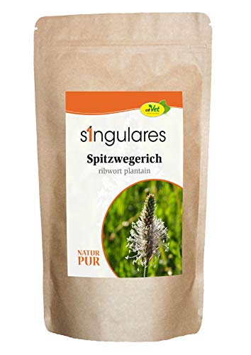 Singulares Spitzwegerich 90 g | für eine naturnahe Fütterung von Tieren Singulares Spitzwegerich 90 g | für eine naturnahe Fütterung von Tieren von cdVet