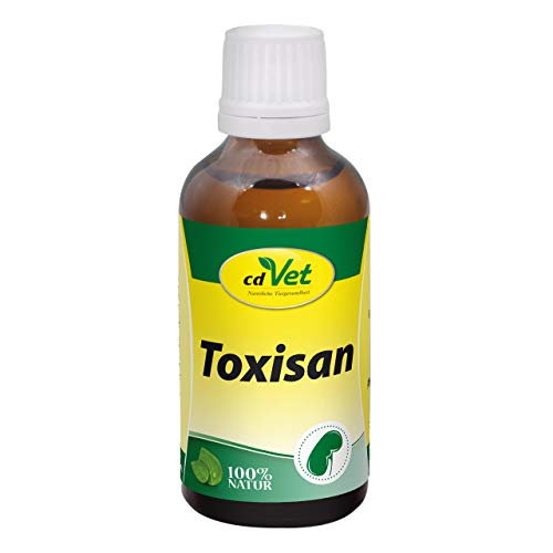 cdVet Naturprodukte Toxisan 50 ml - Hund, Katze - Ergänzungsfuttermittel - Unterstützung für Leber + Niere - Entgiftung - verbessert Haut + Haar - Voraussetzung für Stoffwechselvorgänge - Gesundheit - cdVet Naturprodukte Toxisan 50 ml - Hund, Katze - Ergänzungsfuttermittel - Unterstützung für Leber + Niere - Entgiftung - verbessert Haut + Haar - Voraussetzung für Stoffwechselvorgänge - Gesundheit - von cdVet