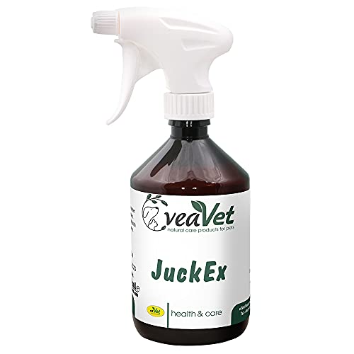 VeaVet JuckEx für Tiere - natürliches Pflegespray bei Juckreiz 500ml von cdVet