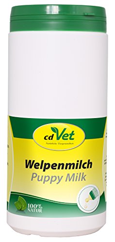 cdVet Naturprodukte Welpenmilch 750 g - Hund, Katze, Nager - Milchaustausch-Ergänzungsgfuttermittel - Ersatzmilch - Anteil an hochwertigem Kolostrum - stabil bleibende Verdauung - Abwehrkomponenten - cdVet Naturprodukte Welpenmilch 750 g - Hund, Katze, Nager - Milchaustausch-Ergänzungsgfuttermittel - Ersatzmilch - Anteil an hochwertigem Kolostrum - stabil bleibende Verdauung - Abwehrkomponenten - von cdVet