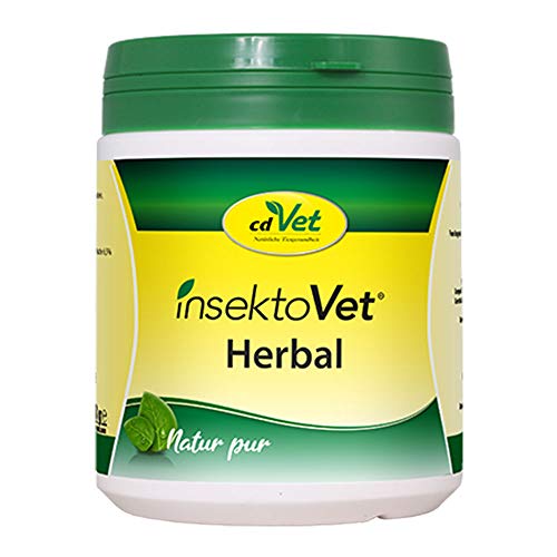 cdVet InsektoVet Herbal 250 g - natürliche Nahrungsergänzung für Hunde mit Vitaminen, Mineralstoffen und Spurenelementen zur Unterstützung des Hautstoffwechsels und Abwehrfunktion der Haut von cdVet