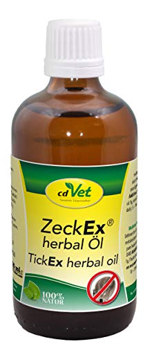 cdVet Naturprodukte ZeckEx herbal Öl 100ml von cdVet