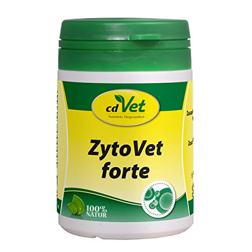 cdVet Naturprodukte ZytoVet forte 500 g - Hund, Katze - Ergänzungsfuttermittel - Unterstützung des Immunsystems - Autoimmunerkrankungen - Zellstoffwechselprobleme - gesunde Zellen - Gesundheit - von cdVet