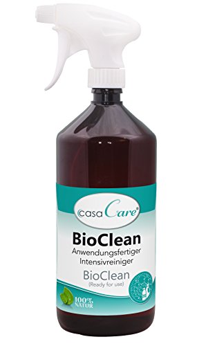 cdVet Naturprodukte casaCare BioClean Anwendungsfertig 1 Liter - Allround-Reiniger - hartnäckige Verschmutzungen - gründliche Reinigung - entfernt Nährboden für Krankheitserreger - umweltfreundlich - von cdVet