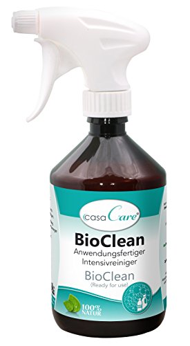 cdVet Naturprodukte casaCare BioClean Anwendungsfertig 500 ml - Allround-Reiniger - hartnäckige Verschmutzungen - gründliche Reinigung - entfernt Nährboden für Krankheitserreger - umweltfreundlich - von cdVet