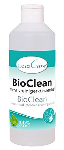 cdVet Naturprodukte casaCare BioClean Intensivreinigerkonzentrat 500 ml - Reinigungsmittel - Verschmutzung - Reinigung - gründlich + umweltfreundlich - einsetzbar bei Oberflächen + Autoreinigung - von cdVet