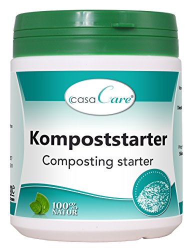 cdVet Naturprodukte casaCare Kompoststarter 500 g - Optimierung Düngeeigenschaften - natürlich - Humifizierung - Humusgeruch - Bekämpfung Fäulnisgeruch + Schaderregern - ohne chemische Rückstände - von cdVet