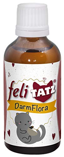 feliTATZ DarmFlora 50 ml für Katzen | zur Unterstützung der Verdauung von cdVet