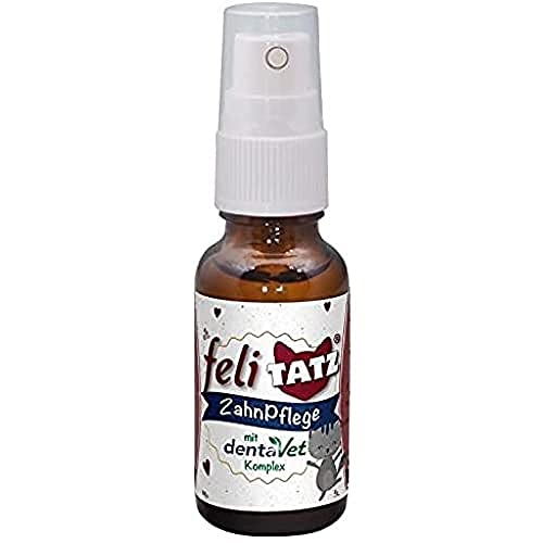 feliTATZ ZahnPflege für Katzen 20ml | Schutz für Zähne & Zahnfleisch von cdVet