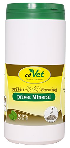 cdVet Naturprodukte privet Mineral 1 kg - Schwein, Kaninchen, Geflügel - Mineralergänzungsfuttermittel - trockene Haut + Entwicklungsstörungen + geschwächtes Immunsystem - Mineralstoffversorgung - cdVet Naturprodukte privet Mineral 1 kg - Schwein, Kaninchen, Geflügel - Mineralergänzungsfuttermittel - trockene Haut + Entwicklungsstörungen + geschwächtes Immunsystem - Mineralstoffversorgung - von cdVet