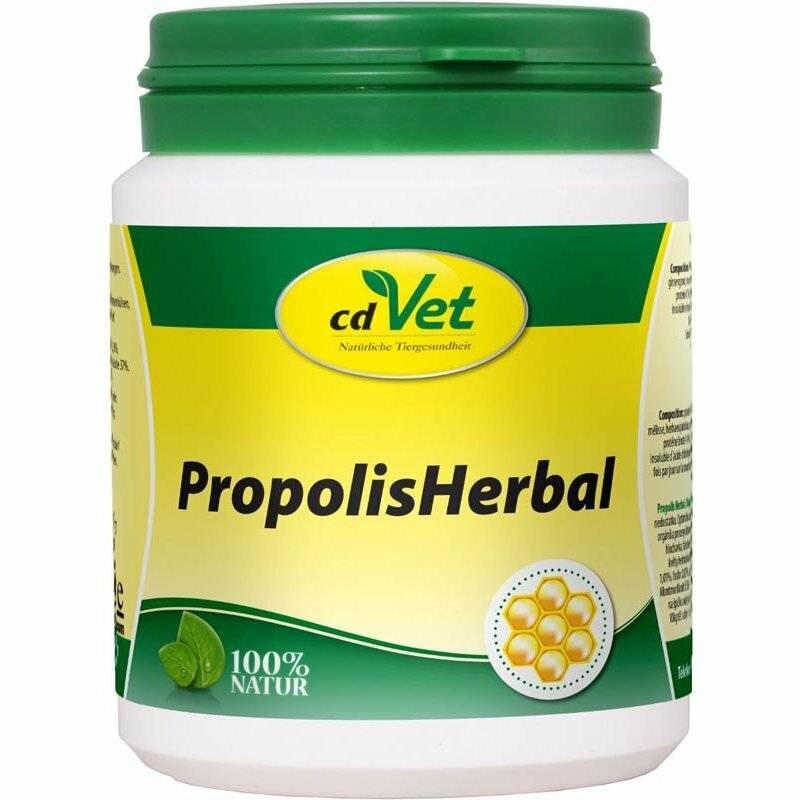 cdVet Propolis Herbal 450 g (344,42 € pro 1 kg) von cdVet