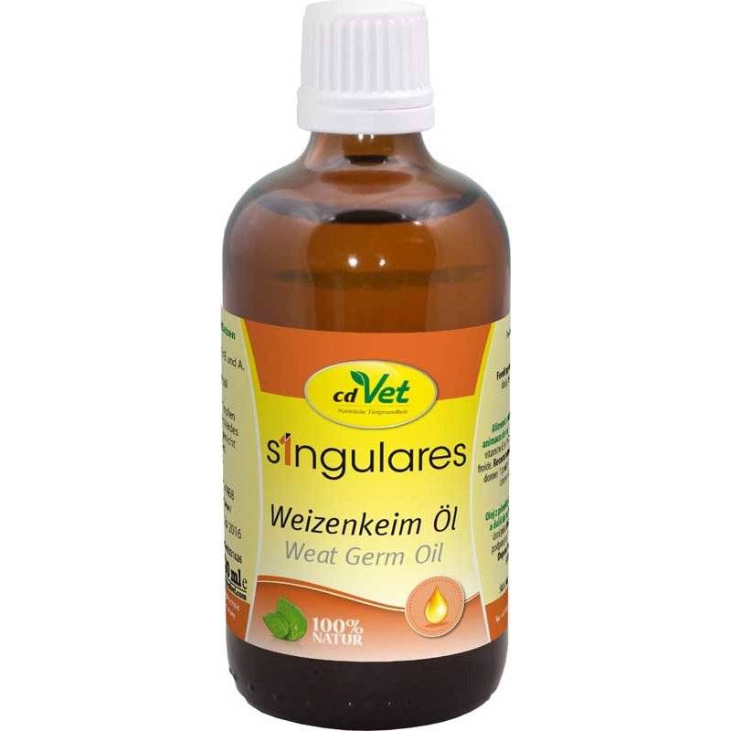 cdVet Singulares Weizenkeim-Öl - 100ml (174,90 € pro 1 l) von cdVet