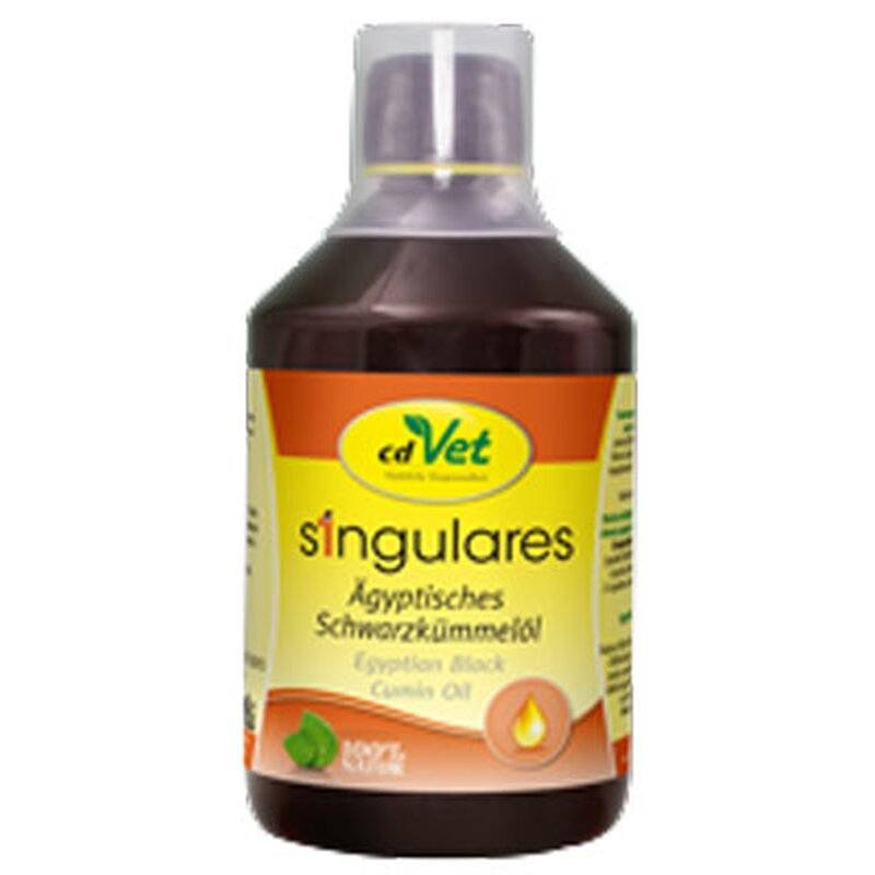 cdVet Singulares Ägyptisches Schwarzkümmelöl - 500 ml (76,98 € pro 1 l) von cdVet