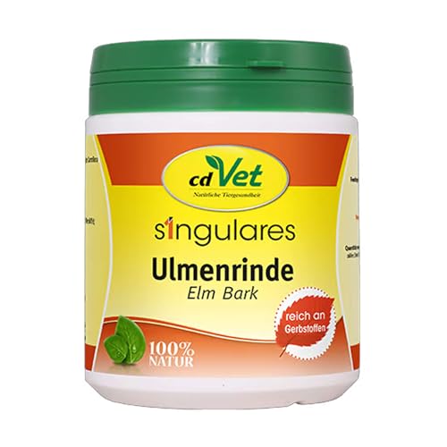 Singulares Ulmenrinde (europäisch) 200 g | für eine naturnahe Fütterung von Tieren von cdVet