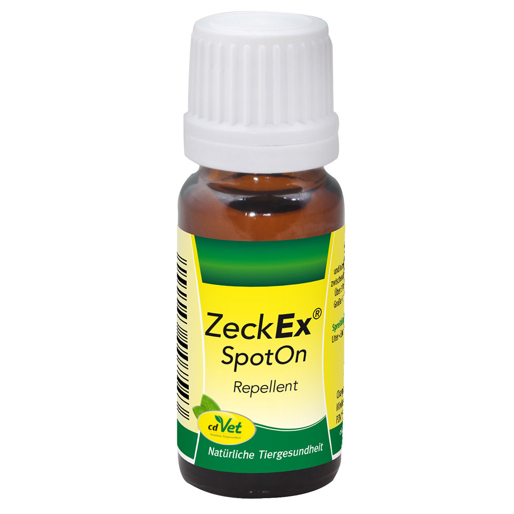 cdVet ZeckEx SpotOn - natürlicher Zeckenschutz - Sparpaket: 2 x 10 ml von cdVet