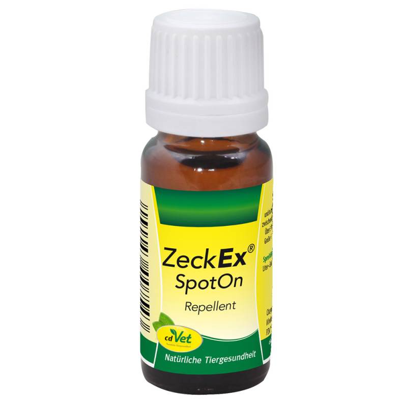 cdVet ZeckEx SpotOn - natürlicher Zeckenschutz - Sparpaket: 2 x 10 ml von cdVet