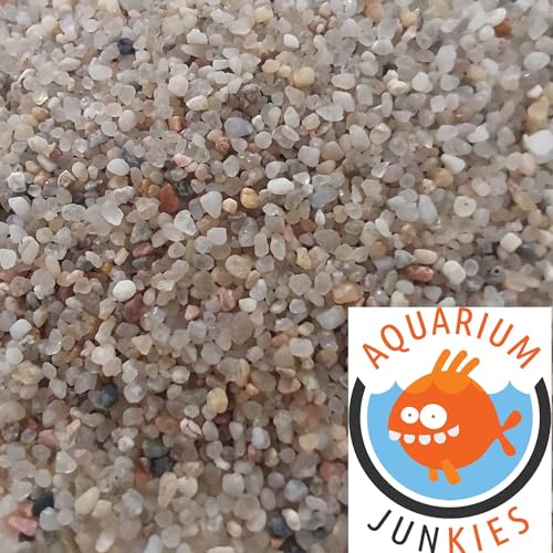 cemcon Aquarim-Junkies Aquarienkies, Bodengrund Natur rötl., 25 kg Sack (0,7-1,2 mm) von cemcon