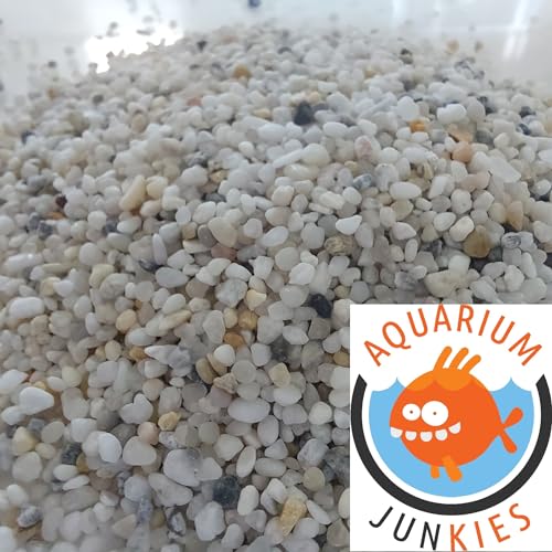 cemcon Aquarium-Junkies Aquarienkies, Bodengrund Natur, 25 kg Sack (1-2 mm) von cemcon
