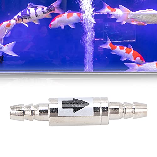 Aquarium CO2 Rückschlagventil, Aquarium Rückschlagventil Edelstahl CO2 Rückschlagventil für CO2-Versorgungssysteme für Wassertanks für Aquarien Aquarium CO2 Rückschlagventil, Aquarium Rückschlagventil Edelstahl CO2 Rückschlagventil für CO2-Versorgungssysteme für Wassertanks für Aquarien von GZD