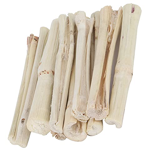 cersalt Süße Bamboo Bambus-Kaustäbe,Hamster Kauspielzeugen Kaninchen Molar Sticks Reine Naturpflanzen für Kaninchen für kleine Haustiere von GZD