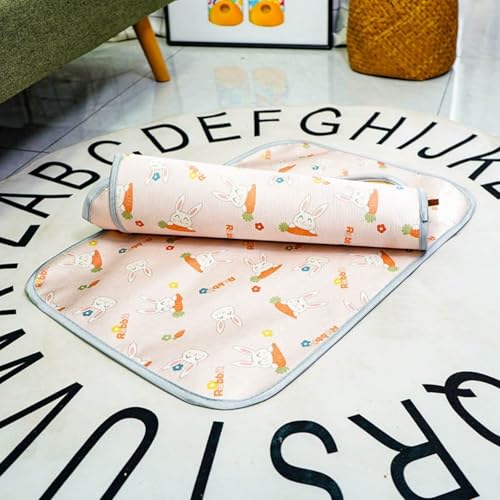 champracer 2set Kühlmatte für Haustiere, Kühldecke Hunde, Hundekühlmatte Selbstkühlend, langlebige Kratzfeste Oberfläche, Haustier Kühlpad für Kisten und Betten Perfekt (D,40x30 cm) von champracer