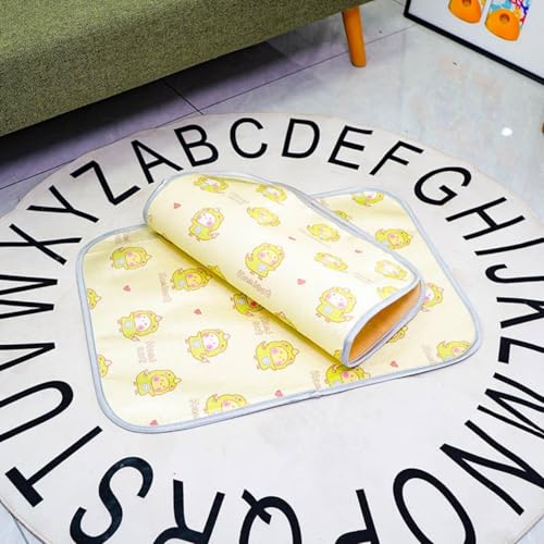 champracer 2set Kühlmatte für Haustiere, Kühldecke Hunde, Hundekühlmatte Selbstkühlend, langlebige Kratzfeste Oberfläche, Haustier Kühlpad für Kisten und Betten Perfekt (G,50x40 cm) von champracer