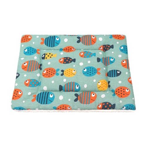 champracer Hundedecke, Hundebett Weiches und Warmes Matten Hundekissen, Waschbar Atmungsaktiv Hundedecke, rutschfeste hundematte für Zuhause Unterwegs oder im Auto (A,62x43 cm) von champracer