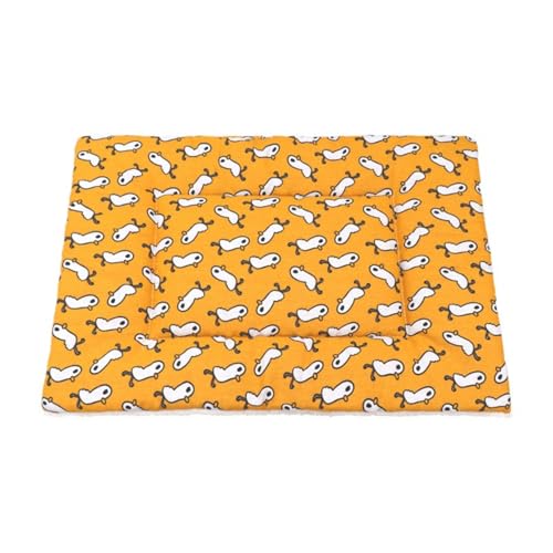 champracer Hundedecke, Hundebett Weiches und Warmes Matten Hundekissen, Waschbar Atmungsaktiv Hundedecke, rutschfeste hundematte für Zuhause Unterwegs oder im Auto (D,50x37 cm) von champracer