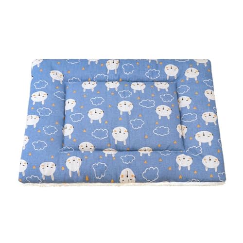 champracer Hundedecke, Hundebett Weiches und Warmes Matten Hundekissen, Waschbar Atmungsaktiv Hundedecke, rutschfeste hundematte für Zuhause Unterwegs oder im Auto (E,100x73 cm) von champracer
