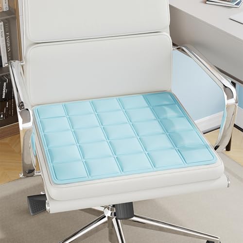 champracer Kühlmatte für Hunde & Katzen, Kühlmatte für Haustiere Haustier Selbstkühlendes Pad Matte, Dog Cooling Mat für Drinnen, Draußen und Auto, für Klein Mittelgroße Haustiere (B,45x45cm) von champracer