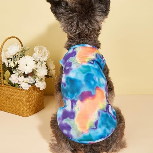 Hunde-Shirt für kleine Hunde und Katzen, Blau von chanfs