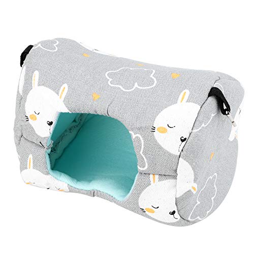 chengong Canvas Pet Hammock, Conducive Hamster Hammock Hamster Hammock, kleine Haustiere für Chinchillas Chinchillas(Gray Bunny) von chengong