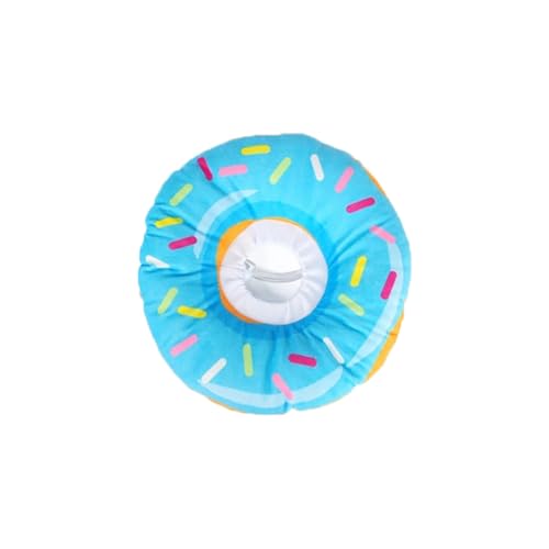 Katzen-Genesungs-E-Halsbänder nach Operationen, um das Lecken zu stoppen, weich, verstellbar, Elizabeth-Kreis-Halsband für Katzen, Kätzchen, Welpen, kleine Hunde (Blau, XS: Kopfumfang 10 - 18 cm) von chichendianzi