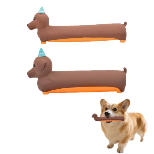 chichendianzi Quietschendes Latex-Hundespielzeug für kleine, mittelgroße und große Rassen, Gummi-Bisskraft, Haustierspielzeug für Katzen, Welpen, Tiere, sicher, leicht zu reinigen, 2 Stück chichendianzi Quietschendes Latex-Hundespielzeug für kleine, mittelgroße und große Rassen, Gummi-Bisskraft, Haustierspielzeug für Katzen, Welpen, Tiere, sicher, leicht zu reinigen, 2 Stück von chichendianzi