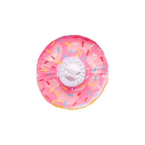 Katzen-Genesungs-E-Halsbänder nach Operationen, um das Lecken zu stoppen, weich, verstellbar, Elizabeth-Kreis-Halsband für Katzen, Kätzchen, Welpen, kleine Hunde (Rosa, XL: Kopfumfang 28–38 cm) von chichenshangwu