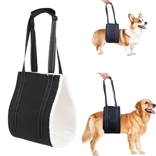 Kleine mittelgroße und große Hunde, Mobilitätshilfe, Stützschlinge für Hinterbeine, verstellbares Hunde-Hebegeschirr zum Anheben von Haustieren vorne und hinten, für Hunde und alte K9 Kleine mittelgroße und große Hunde, Mobilitätshilfe, Stützschlinge für Hinterbeine, verstellbares Hunde-Hebegeschirr zum Anheben von Haustieren vorne und hinten, für Hunde und alte K9 von chichenshangwu
