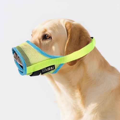 Maulkorb für Hunde, weiches Netzgewebe für kleine, mittelgroße und große Hunde, verhindert Beißen und Bellen, verstellbare Mundabdeckung, Maulkorb für Hunde, ermöglicht Hecheln Trinken Maulkorb für Hunde, weiches Netzgewebe für kleine, mittelgroße und große Hunde, verhindert Beißen und Bellen, verstellbare Mundabdeckung, Maulkorb für Hunde, ermöglicht Hecheln Trinken von chichenshangwu
