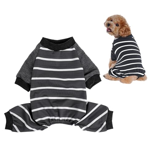 choyaxo Hunde-Pyjama, gestreift, für den täglichen Gebrauch von choyaxo