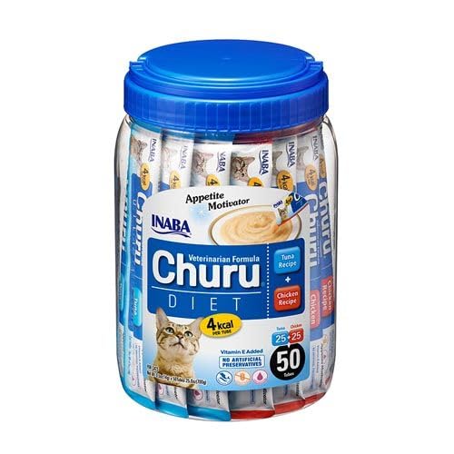 CHURU Hähnchen- und Thunfischdiät mit 50 Beuteln à 14 g von Ewbob