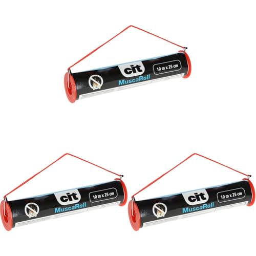 Kerbl 299790 Stallfliegenrolle Eco, 10m/25cm (Packung mit 3) von cit