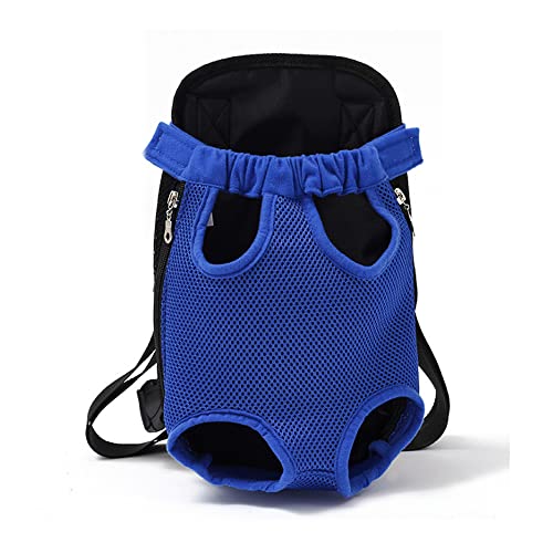 cn herb Haustier-Brusttasche, Hunderucksack, praktische vierbeinige Tasche, Haustier (XL, Blau) von cn herb